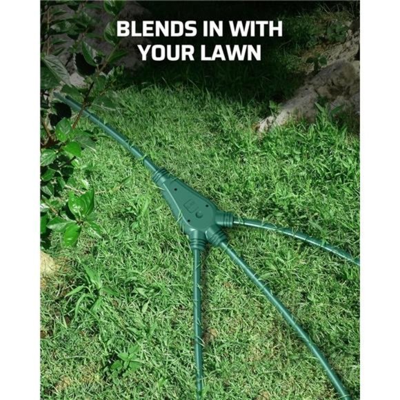 Outdoor Extension Cord 1to3 Splitter for Christmas,3Prong Outlets Plugs,Max 28ft - Picture 7 of 7